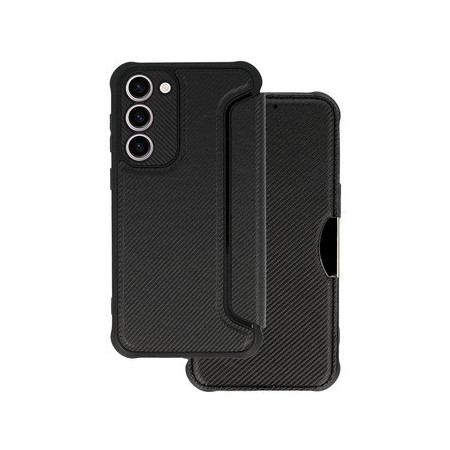 Razor Carbon Book Case for Samsung Galaxy S23 Plus black