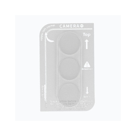 Tempered Glass HARD for camera (LENS) for Samsung Galaxy S23 Plus (island)