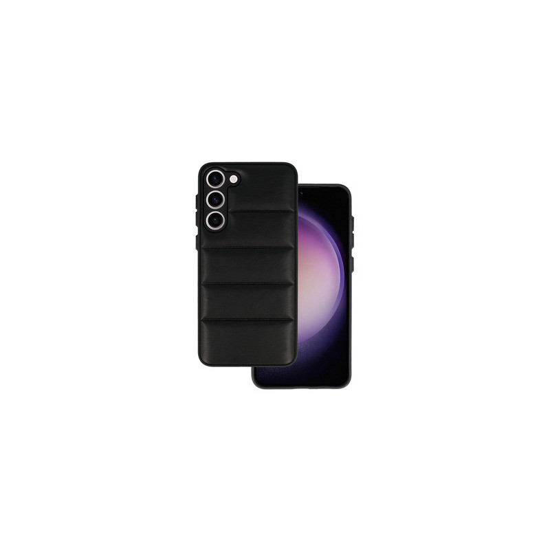 Leather 3D Case for Samsung Galaxy S23 design 2 black