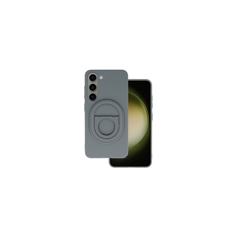 Tel Protect Magnetic Elipse Case for Samsung Galaxy S23 grey