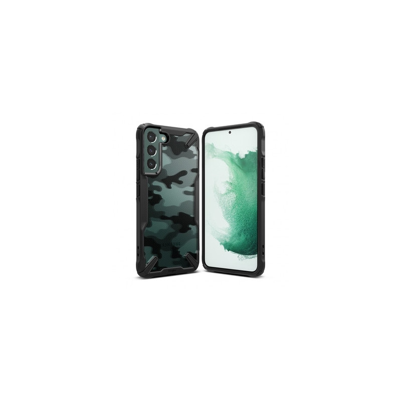 Case RINGKE Fusion X for Galaxy S22 Plus - Camo Black