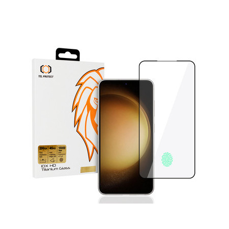 Tempered glass Tel Protect 10X HD Titanium for Samsung Galaxy S22/S23 (with fingerprint unlock)