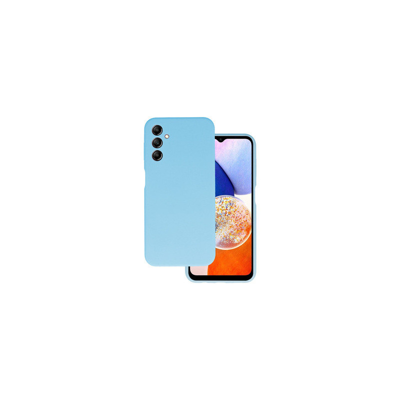 Silicone Lite Case for Samsung Galaxy M34 5G light blue