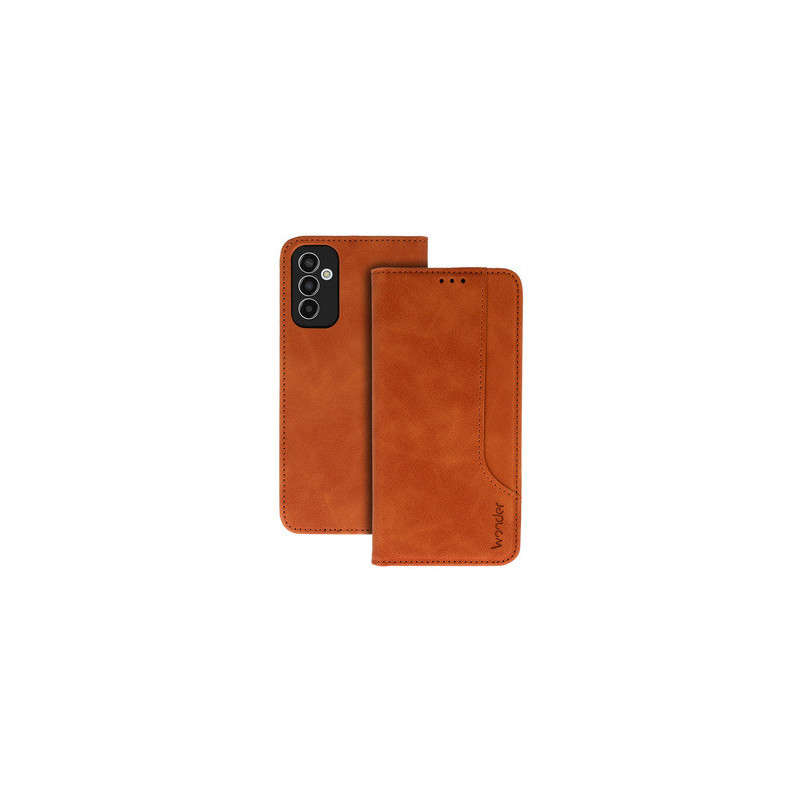Wonder Prime Case for Samsung Galaxy M13 4G brown