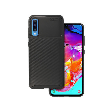 Tel Protect Carbon Elite for Samsung Galaxy A70 Black