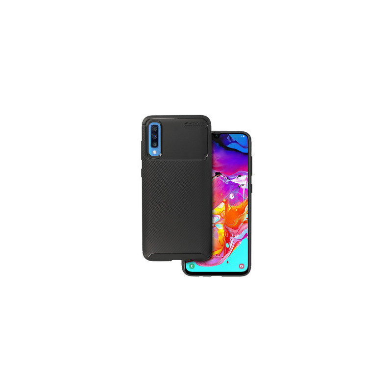 Tel Protect Carbon Elite for Samsung Galaxy A70 Black