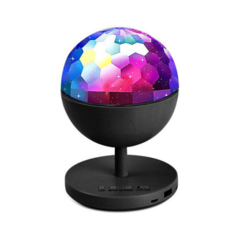 Diskoguľa s bluetooth reproduktorom