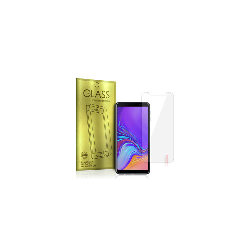 Tempered Glass Gold for SAMSUNG GALAXY A7 2018