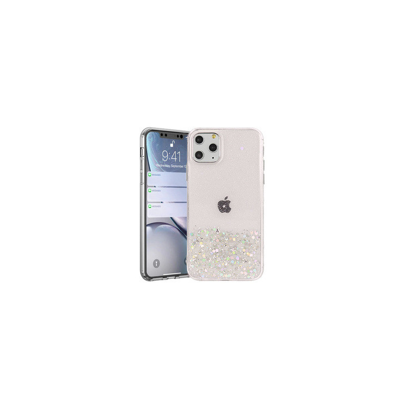 Brilliant Clear Case for Samsung Galaxy A42 5G Light pink