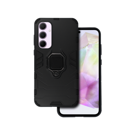 Ring Armor Case for Samsung Galaxy A35 Black