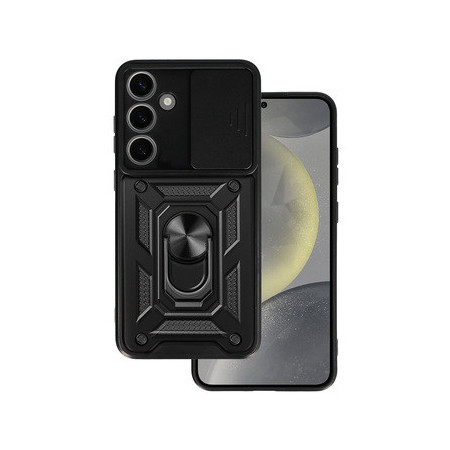 Slide Camera Armor Case for Samsung Galaxy A35 Black