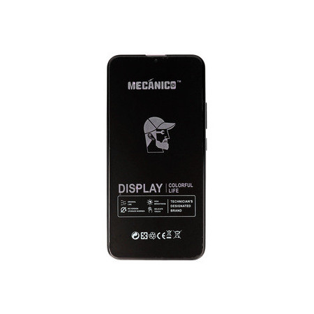 Mecanico LCD Screen T2O for Samsung Galaxy A34 5G black with frame