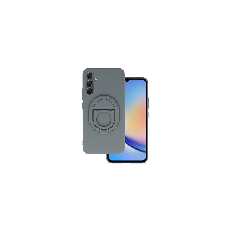 Tel Protect Magnetic Elipse Case for Samsung Galaxy A34 5G grey