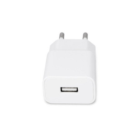 sieťová nabíjačka MAXLIFE + micro usb kábel, 2,1A- rýchlonabíjanie, biela