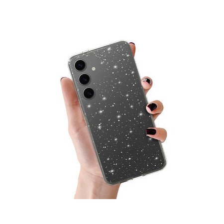 Crystal Glitter Case for Samsung Galaxy A25 5G Silver