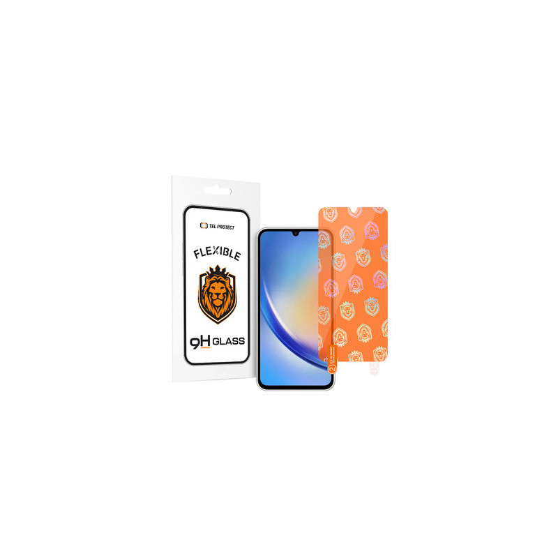Tel Protect Best Flexible Hybrid Tempered Glass for SAMSUNG GALAXY A24 4G/A25 5G/M34 5G/A35/M35/M55 5G