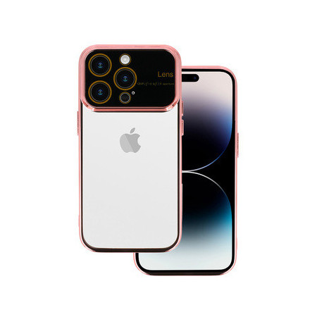 Electro Lens Case for Samsung Galaxy A24 4G Rose gold