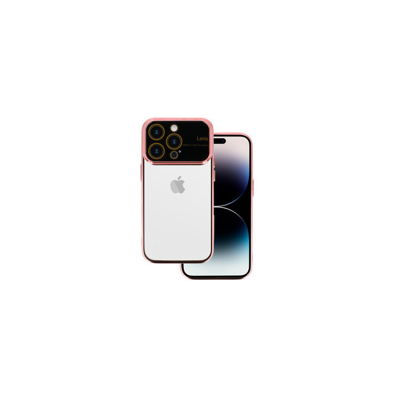Electro Lens Case for Samsung Galaxy A24 4G Rose gold