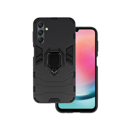 Ring Armor Case for Samsung Galaxy A24 4G Black