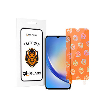Tel Protect Best Flexible Hybrid Tempered Glass for SAMSUNG GALAXY A24 4G/A25 5G/M34 5G/A35/M35/M55 5G