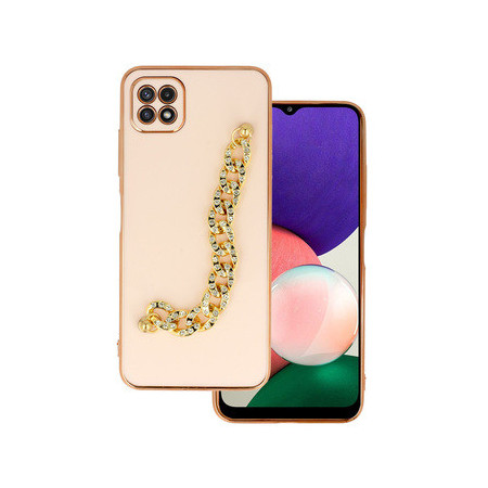 Trend Case for Samsung Galaxy A22 5G design 4 light pink