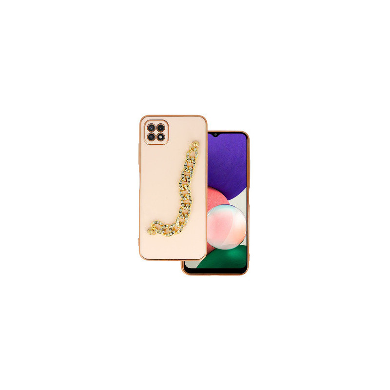 Trend Case for Samsung Galaxy A22 5G design 4 light pink