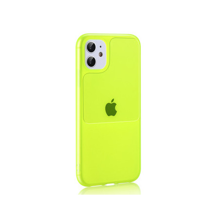 TEL PROTECT Window Case for Samsung Galaxy A20S Lime