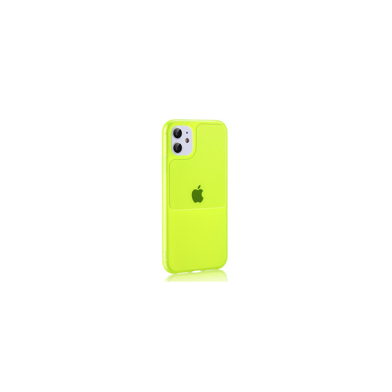 TEL PROTECT Window Case for Samsung Galaxy A20S Lime