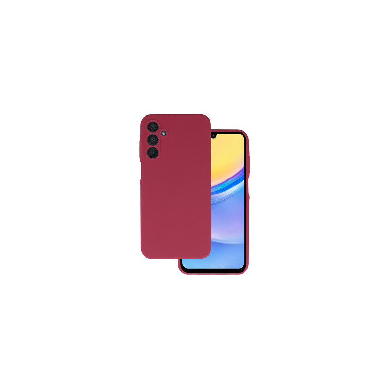 Silicone Lite Case for Samsung Galaxy A15 4G/5G burgundy
