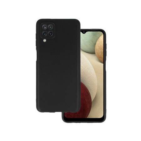Back Case MATT for SAMSUNG GALAXY A12 Black