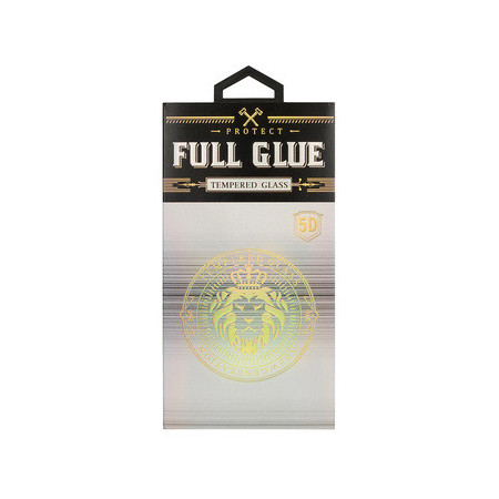 Tempered Glass HARD Full Glue 5D for SAMSUNG GALAXY A12 BLACK