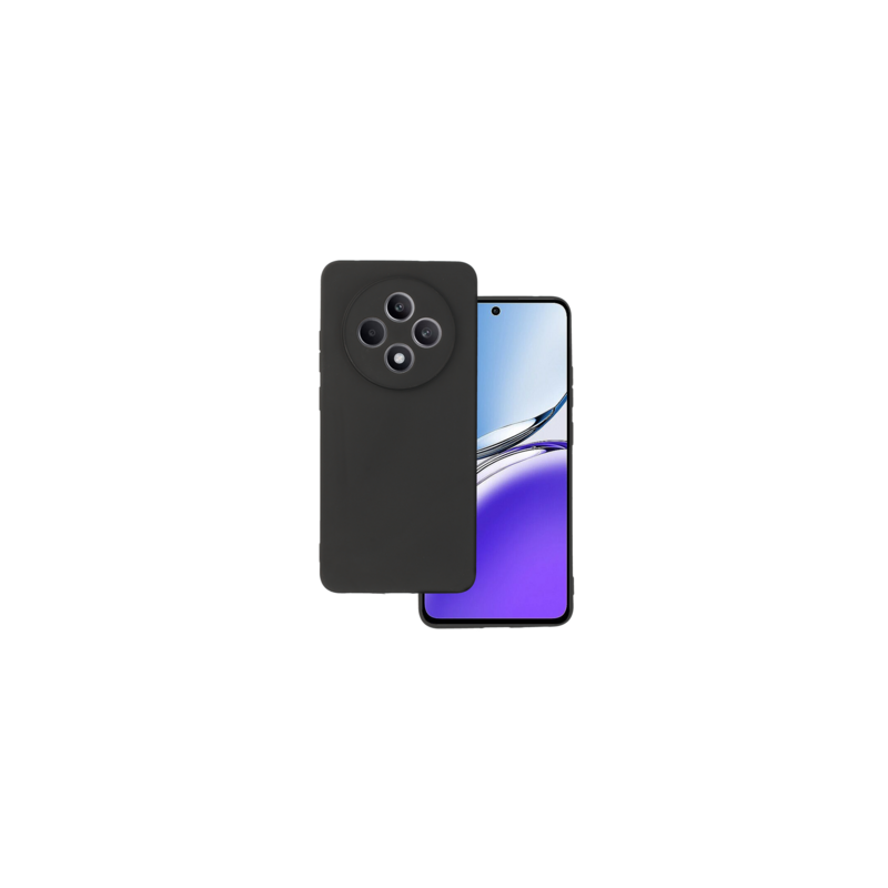 Back Case MATT for OPPO RENO 12F 5G Black
