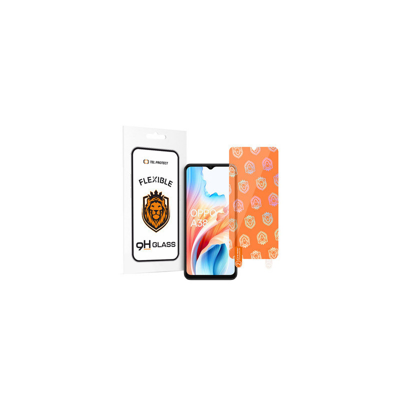 Tel Protect Best Flexible Hybrid Tempered Glass for OPPO A18/A38