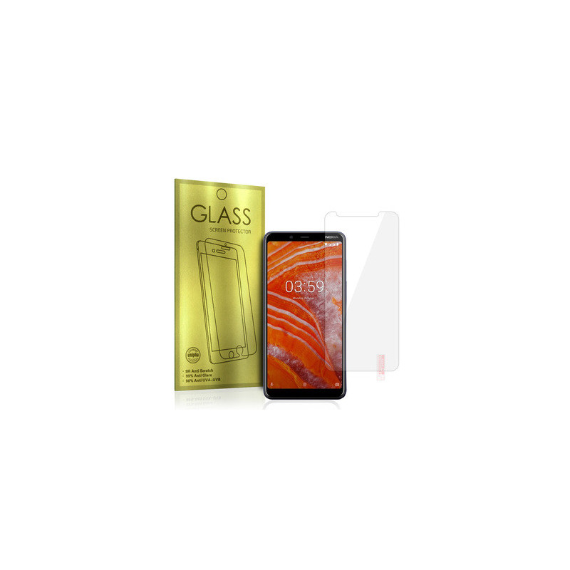 Tempered Glass Gold for NOKIA 3.1 PLUS
