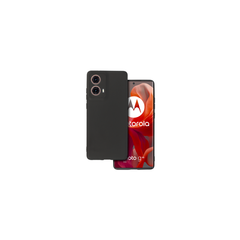 Back Case MATT for MOTOROLA MOTO G85 5G Black