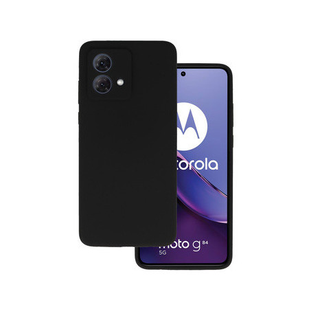 Silicone Lite Case for Motorola Moto G84 5G black