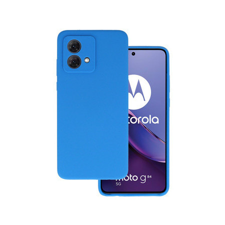 Silicone Lite Case for Motorola Moto G84 5G blue