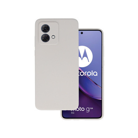 Silicone Lite Case for Motorola Moto G84 5G titanium