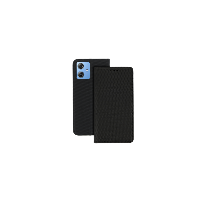 Smart Book MAGNET Case for MOTOROLA MOTO G64 BLACK