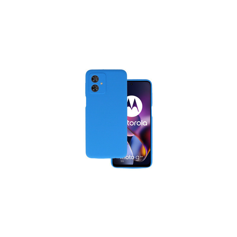 Silicone Lite Case for Motorola Moto G54 5G blue