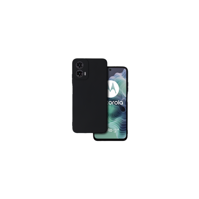 Back Case MATT for MOTOROLA MOTO G45 5G Black