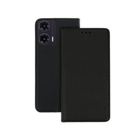Smart Book MAGNET Case for MOTOROLA MOTO G45 5G BLACK