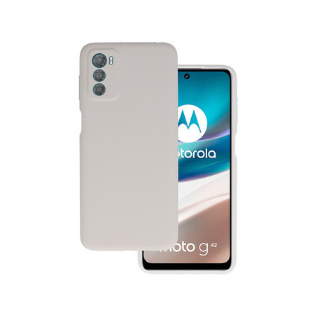 Silicone Lite Case for Motorola Moto G42 titanium