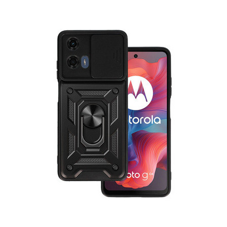 Slide Camera Armor Case for Motorola Moto G24 Black