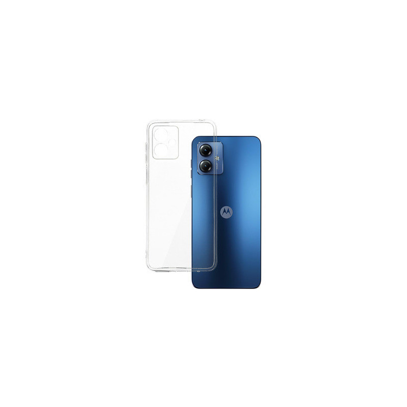 Back Case 2 mm Perfect for MOTOROLA MOTO G14 TRANSPARENT