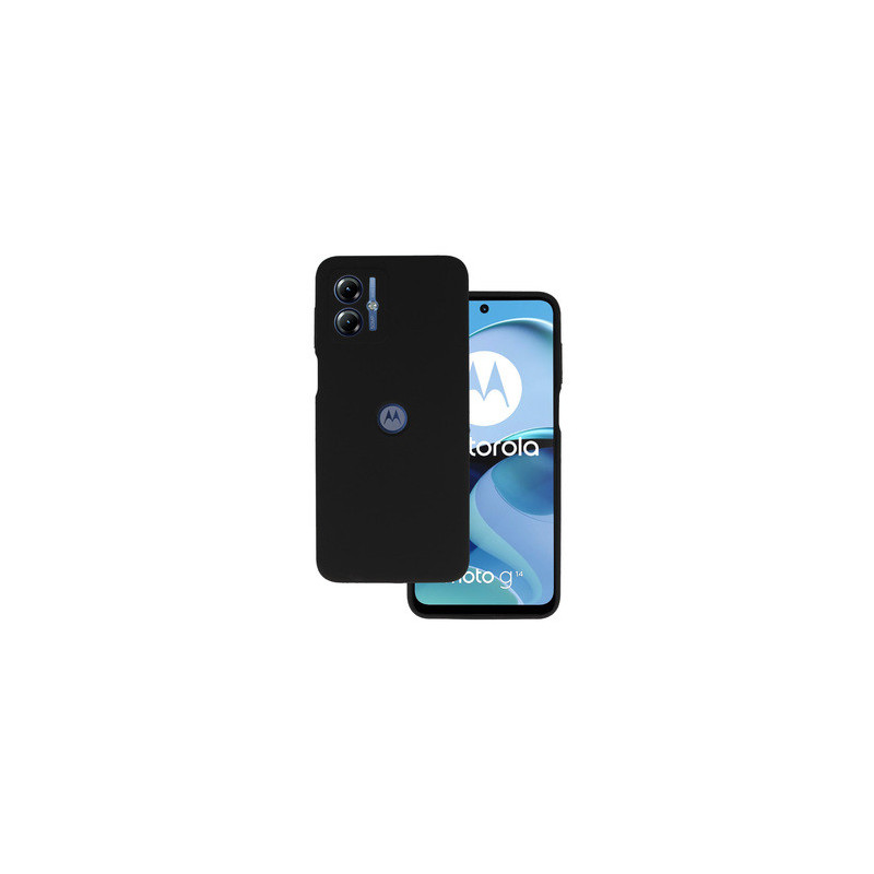 Silicone Lite Case for Motorola Moto G14 black