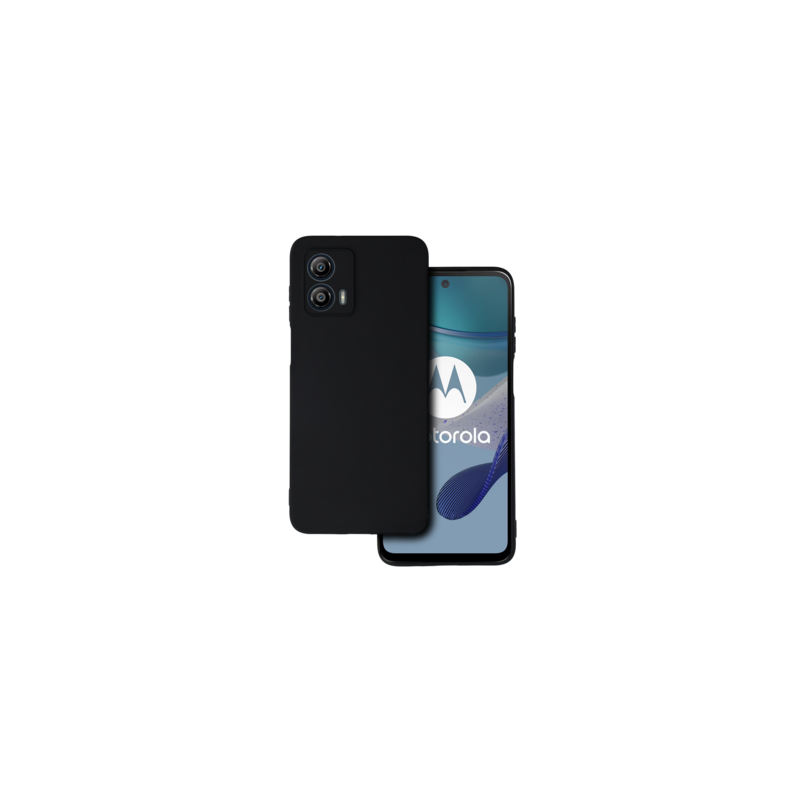 Back Case MATT for MOTOROLA MOTO G53 Black