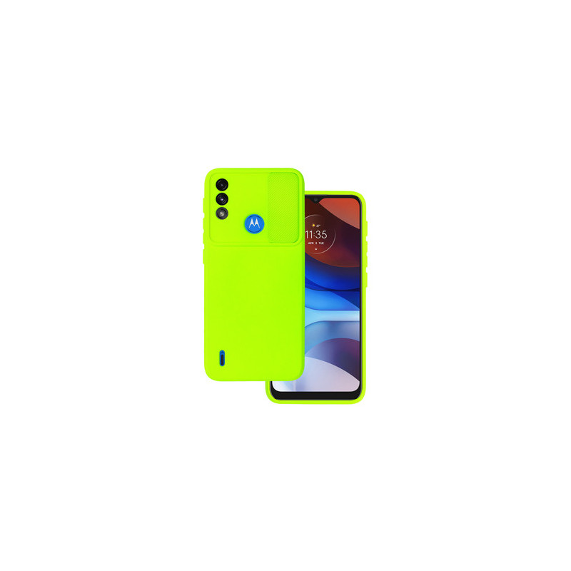 Camshield Soft for Motorola Moto E7 Power/E7i Power Lime