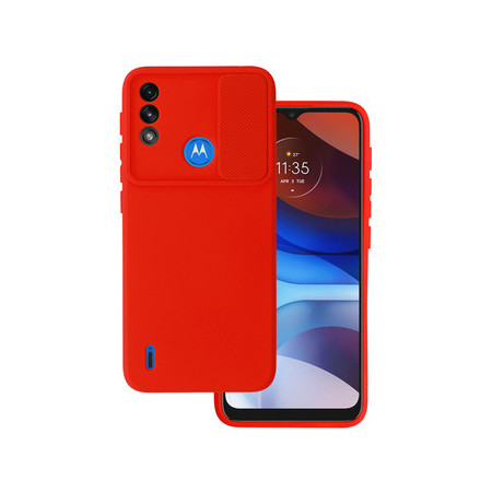 Camshield Soft for Motorola Moto E7 Power/E7i Power Red