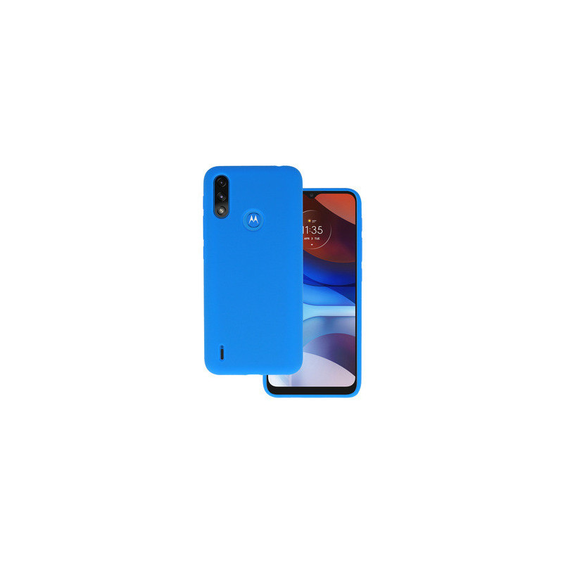 Silicone Lite Case for Motorola Moto E7 Power/E7i Power blue